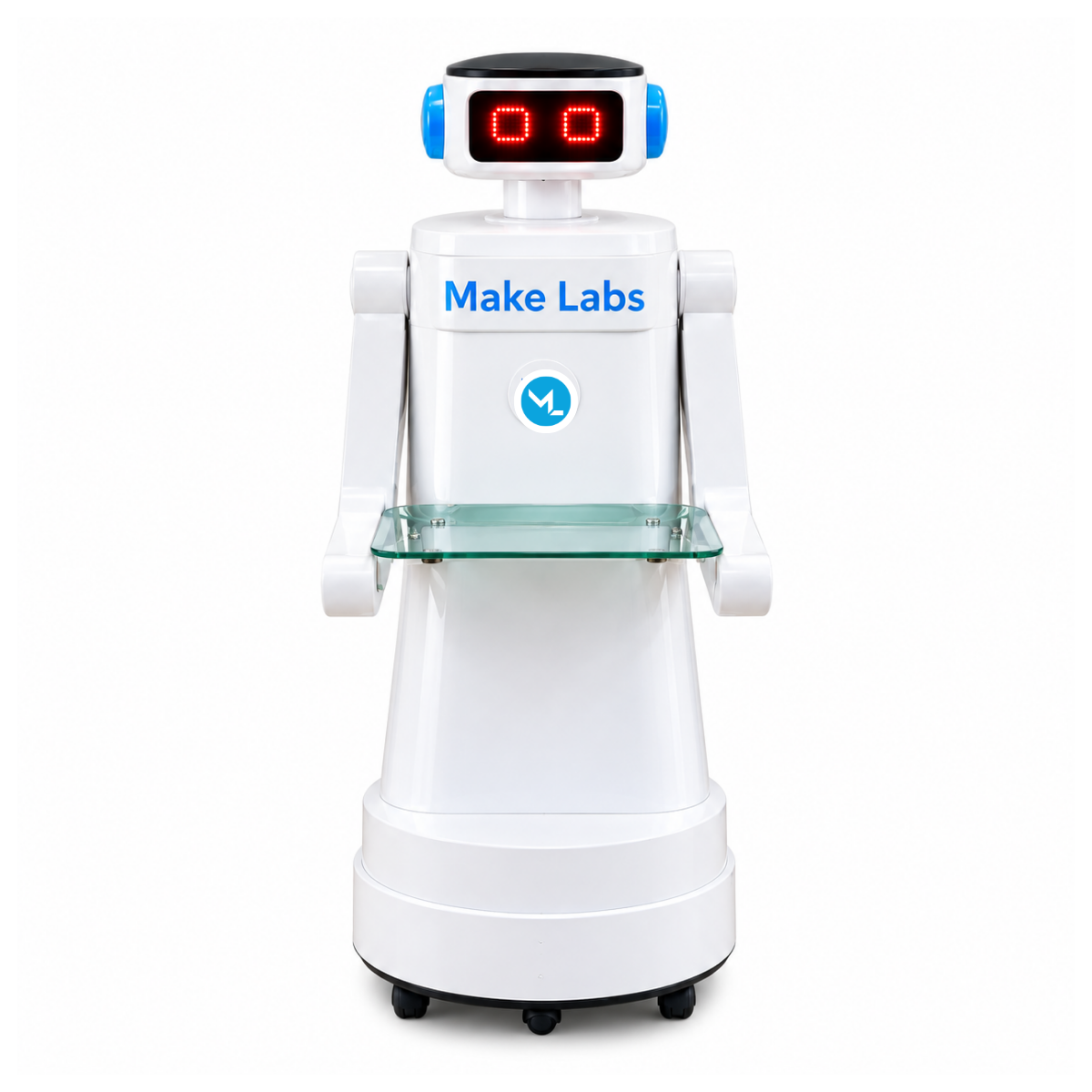 Robot navigation and movement illustration