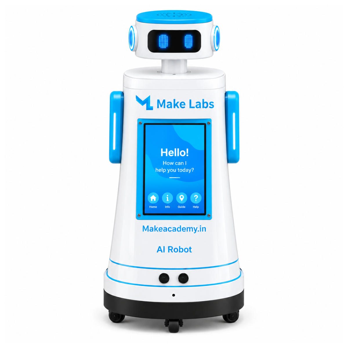 Meeta voice and human robot interaction illustration